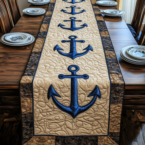 Vintage Maritime Quilted Table Runner GFTOTP5257