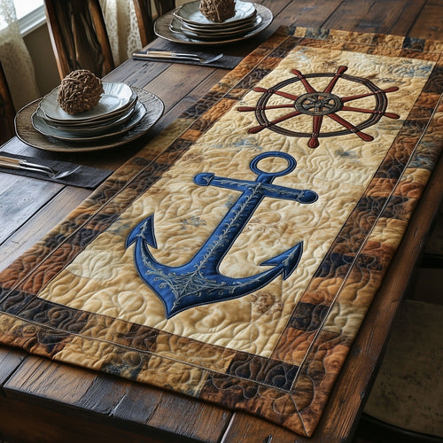 Vintage Maritime Quilted Table Runner GFTOTP5258