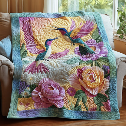 Floral Harmony Quilted Blanket GFTOTP5447