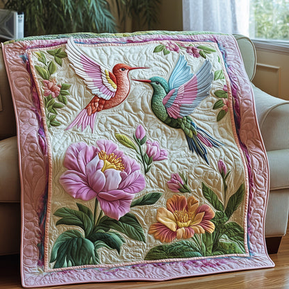 Floral Harmony Quilted Blanket GFTOTP5449