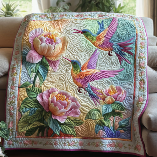 Floral Harmony Quilted Blanket GFTOTP5450