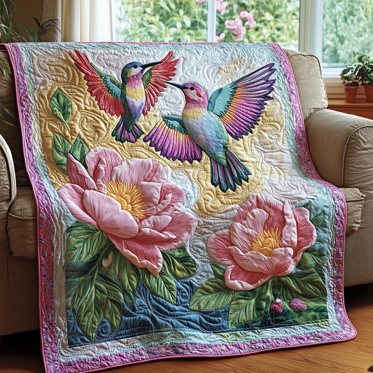 Floral Harmony Quilted Blanket GFTOTP5452