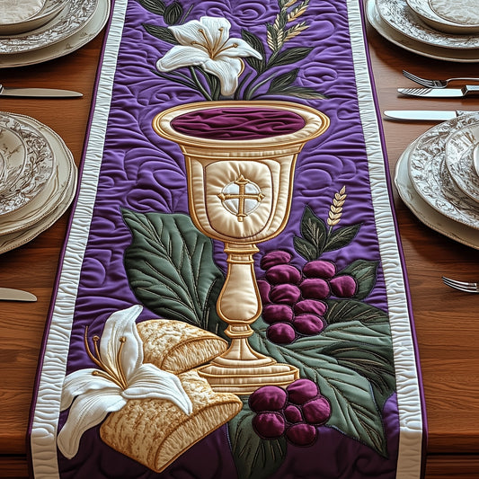 Holy Supper Quilted Table Runner GFTOTP5483