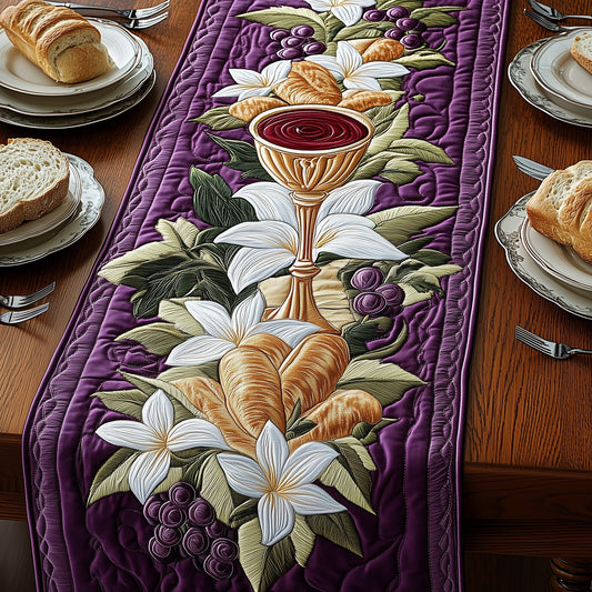 Holy Supper Quilted Table Runner GFTOTP5485