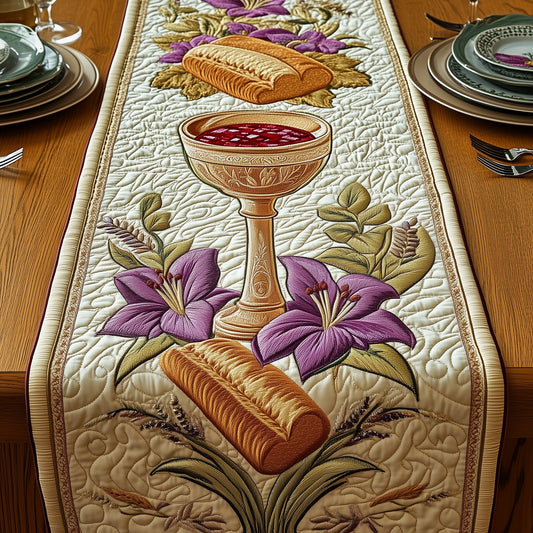 Holy Supper Quilted Table Runner GFTOTP5488