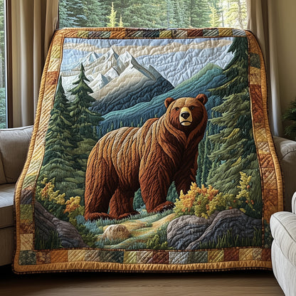 Grizzly Roam Quilted Blanket GFTOTP5494