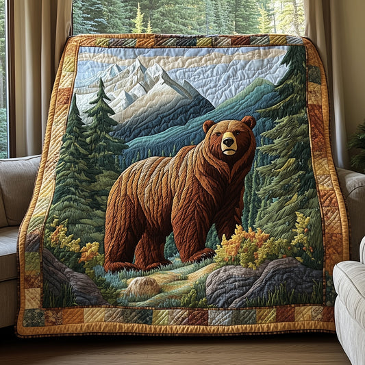 Grizzly Roam Quilted Blanket GFTOTP5494
