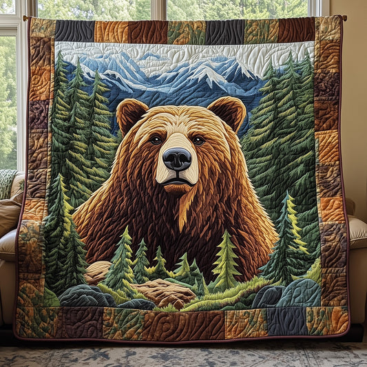 Grizzly Roam Quilted Blanket GFTOTP5495