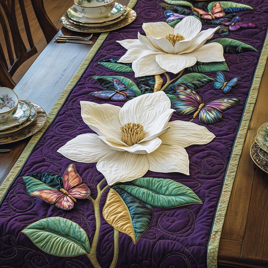 Magnolia Elegance Quilted Table Runner GFTOTP5525