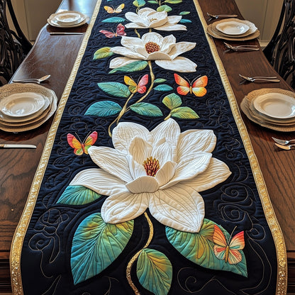 Magnolia Elegance Quilted Table Runner GFTOTP5528
