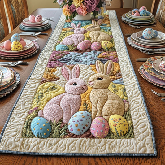 Hoppy Easter Quilted Table Runner GFTOTP5531