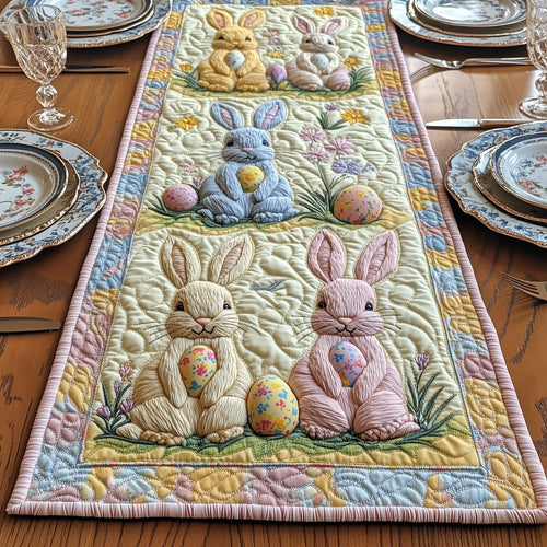 Hoppy Easter Quilted Table Runner GFTOTP5532