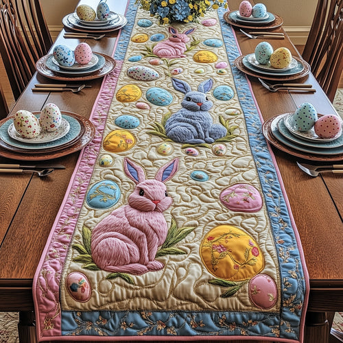 Hoppy Easter Quilted Table Runner GFTOTP5533