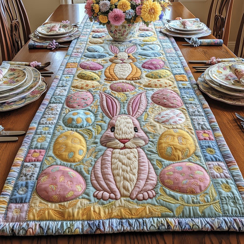 Hoppy Easter Quilted Table Runner GFTOTP5534
