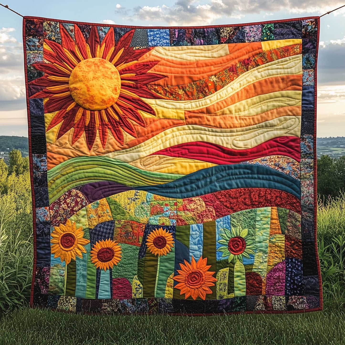 Eternal Sunshine Quilted Blanket GFTOTP5549