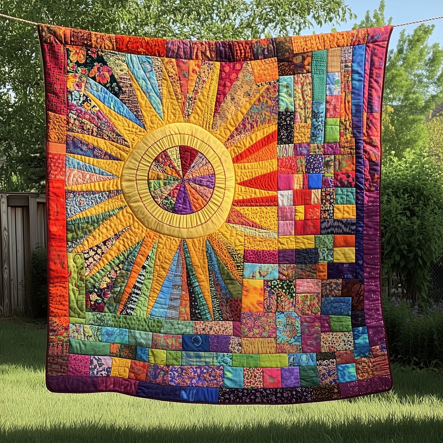 Sunbeam Quilted Blanket GFTOTP5565