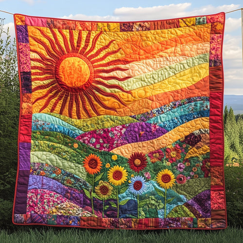 Sunbeam Quilted Blanket GFTOTP5566