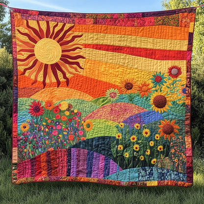 Sunbeam Quilted Blanket GFTOTP5571
