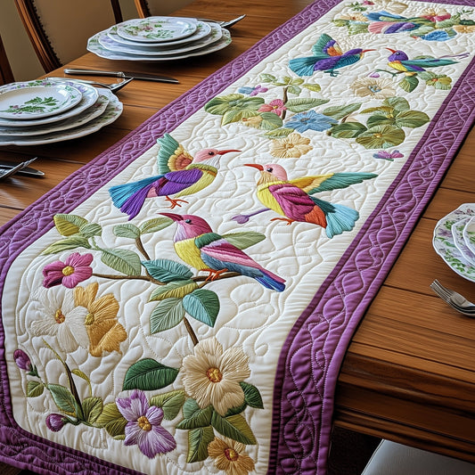 Hummingbird Haven Quilted Table Runner GFTOTP5635