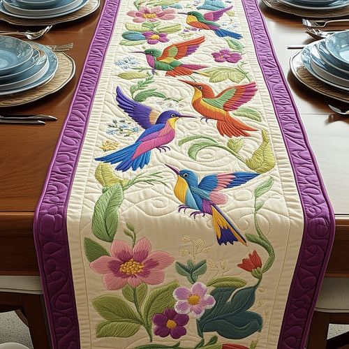 Hummingbird Haven Quilted Table Runner GFTOTP5639