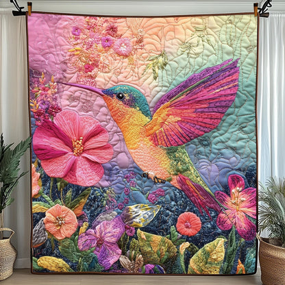Hummingbird Haven Quilted Blanket GFTOTP5680