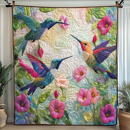 Hummingbird Haven Quilted Blanket GFTOTP5698