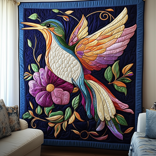 Hummingbird Quilted Blanket GFTOTP574