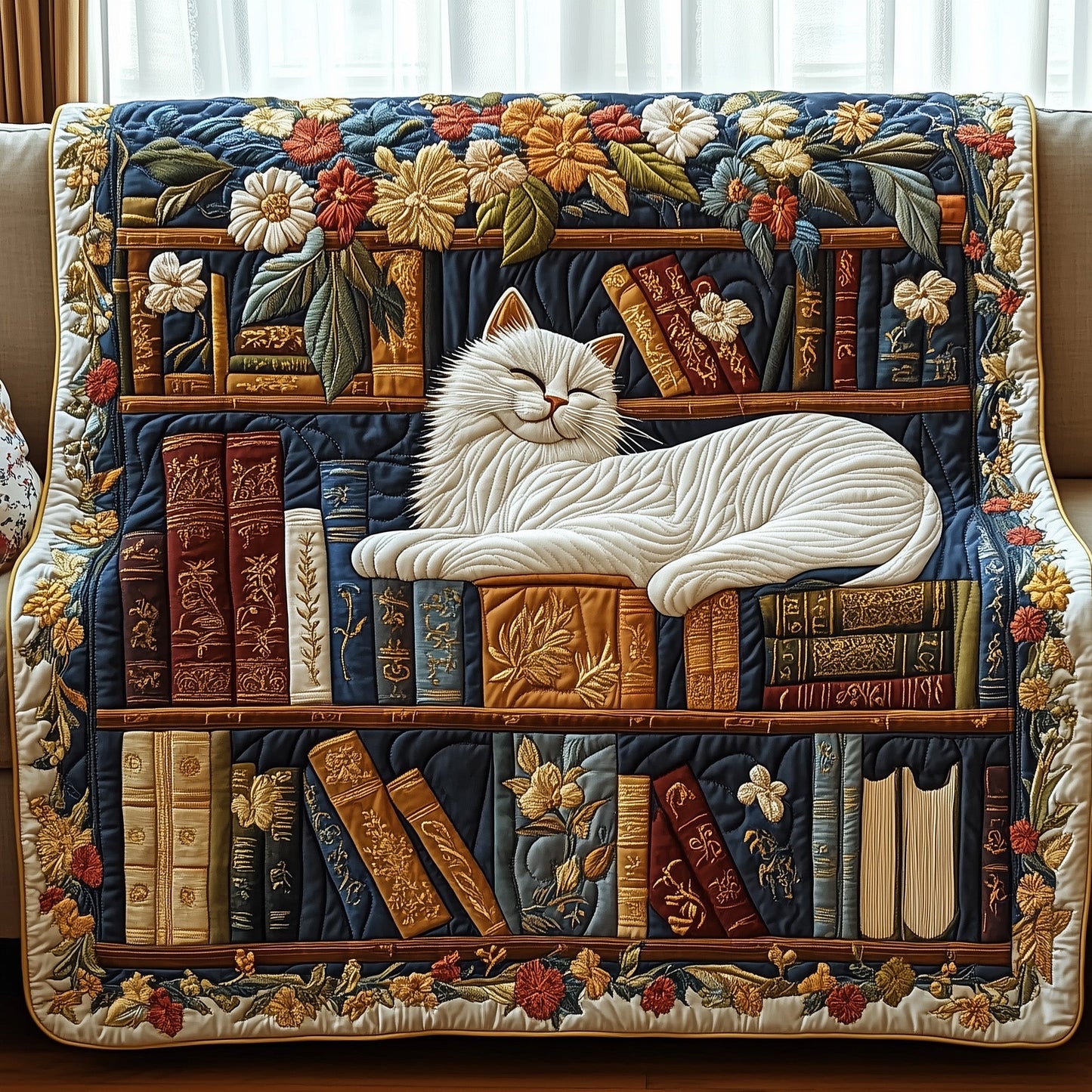 Cozy Catnap Quilted Blanket GFTOTP5782