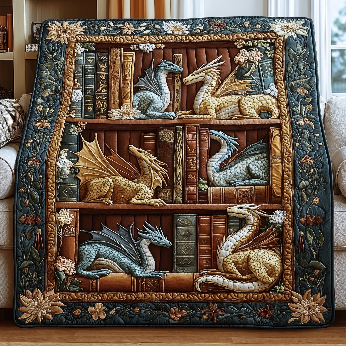 Ancient Wisdom Quilted Blanket GFTOTP5787