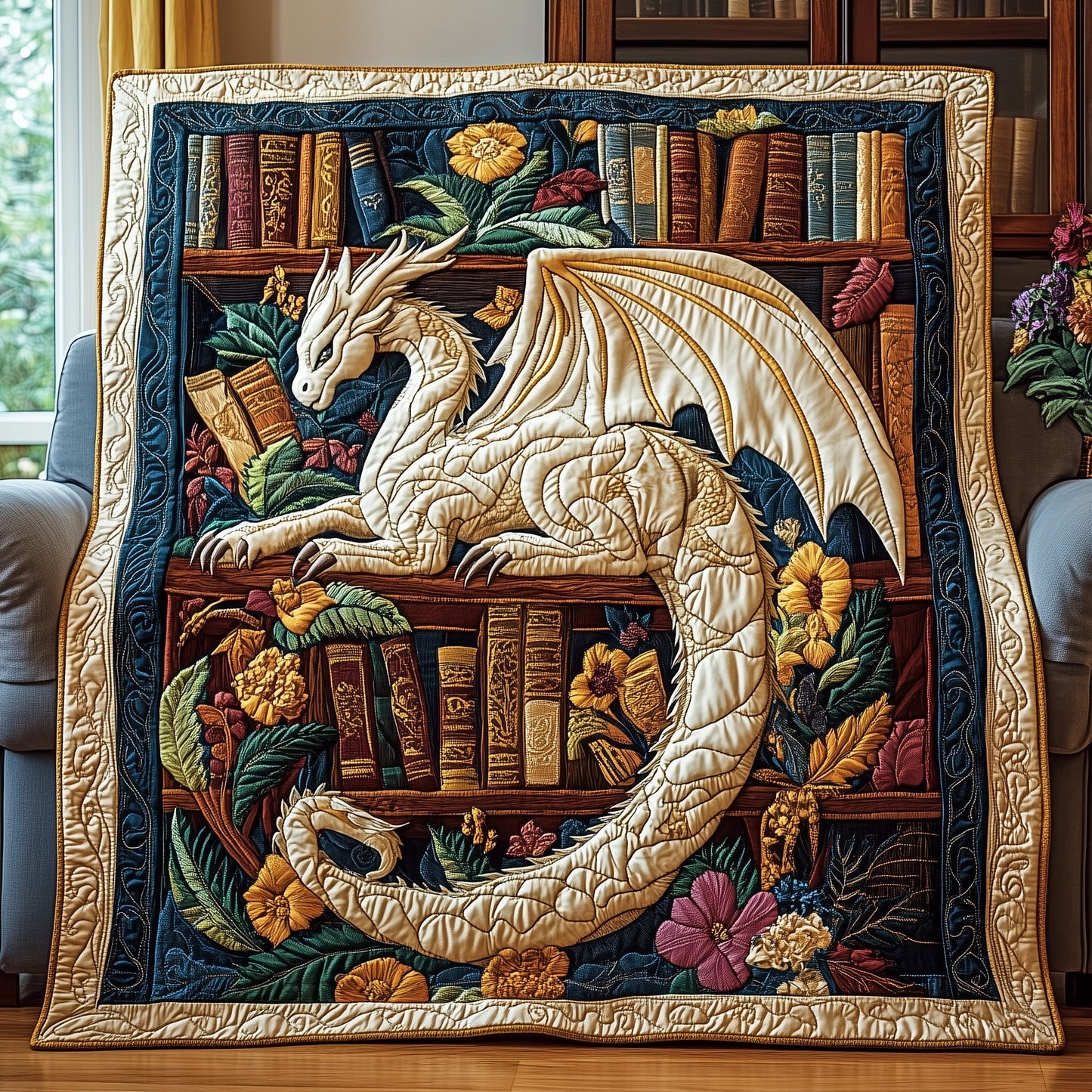 Literary Guardian Quilted Blanket GFTOTP5789