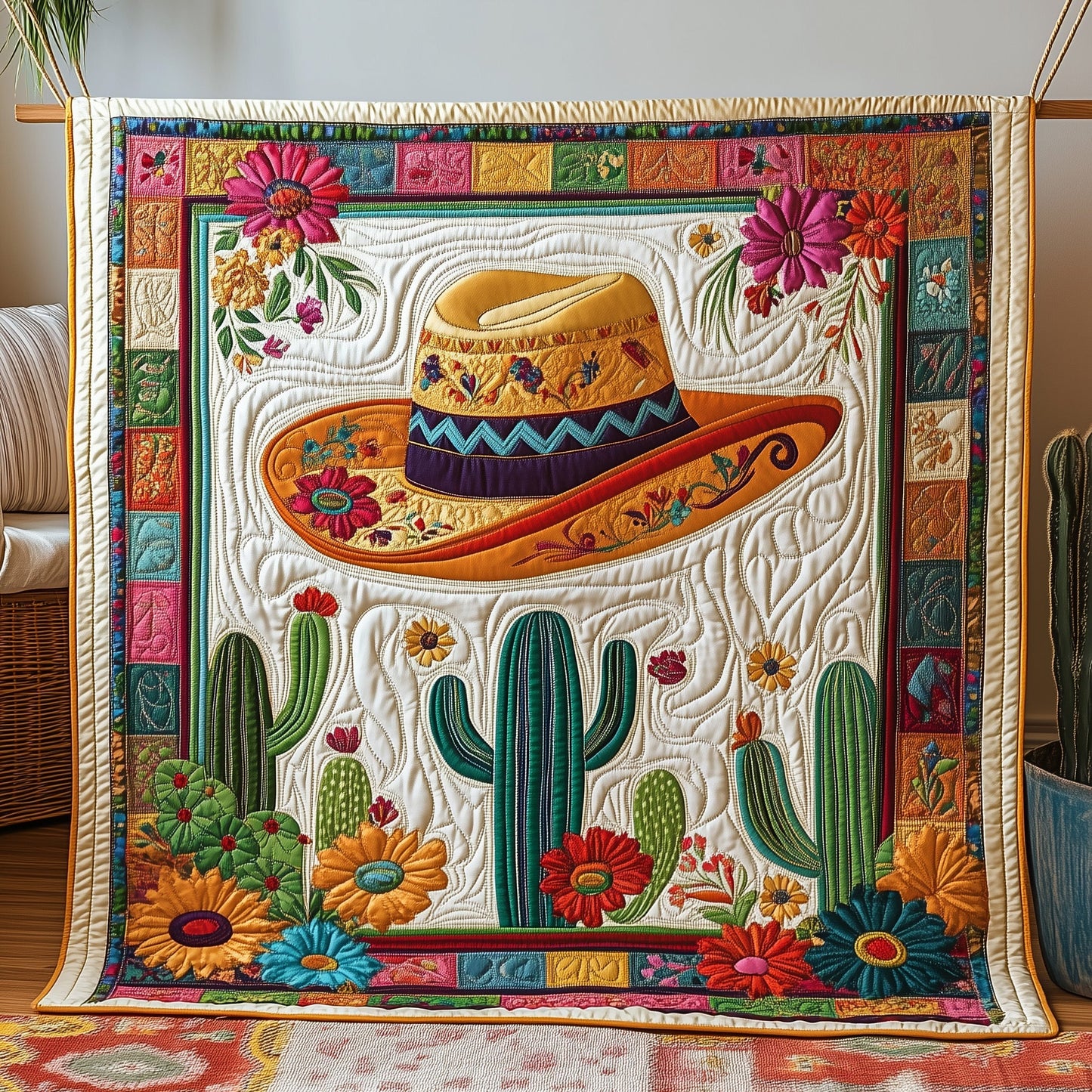 Cinco De Mayo Quilted Blanket GFTOTP5811