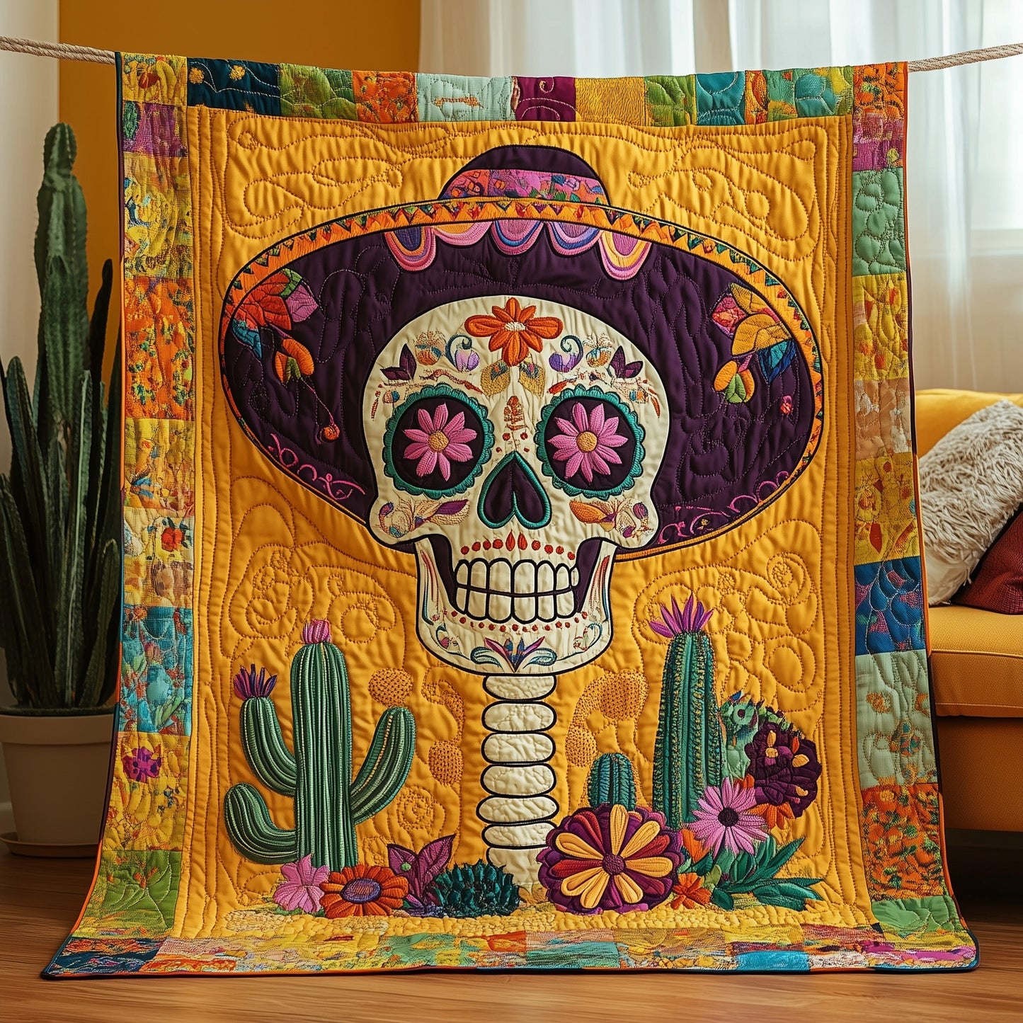 Cinco De Mayo Quilted Blanket GFTOTP5833