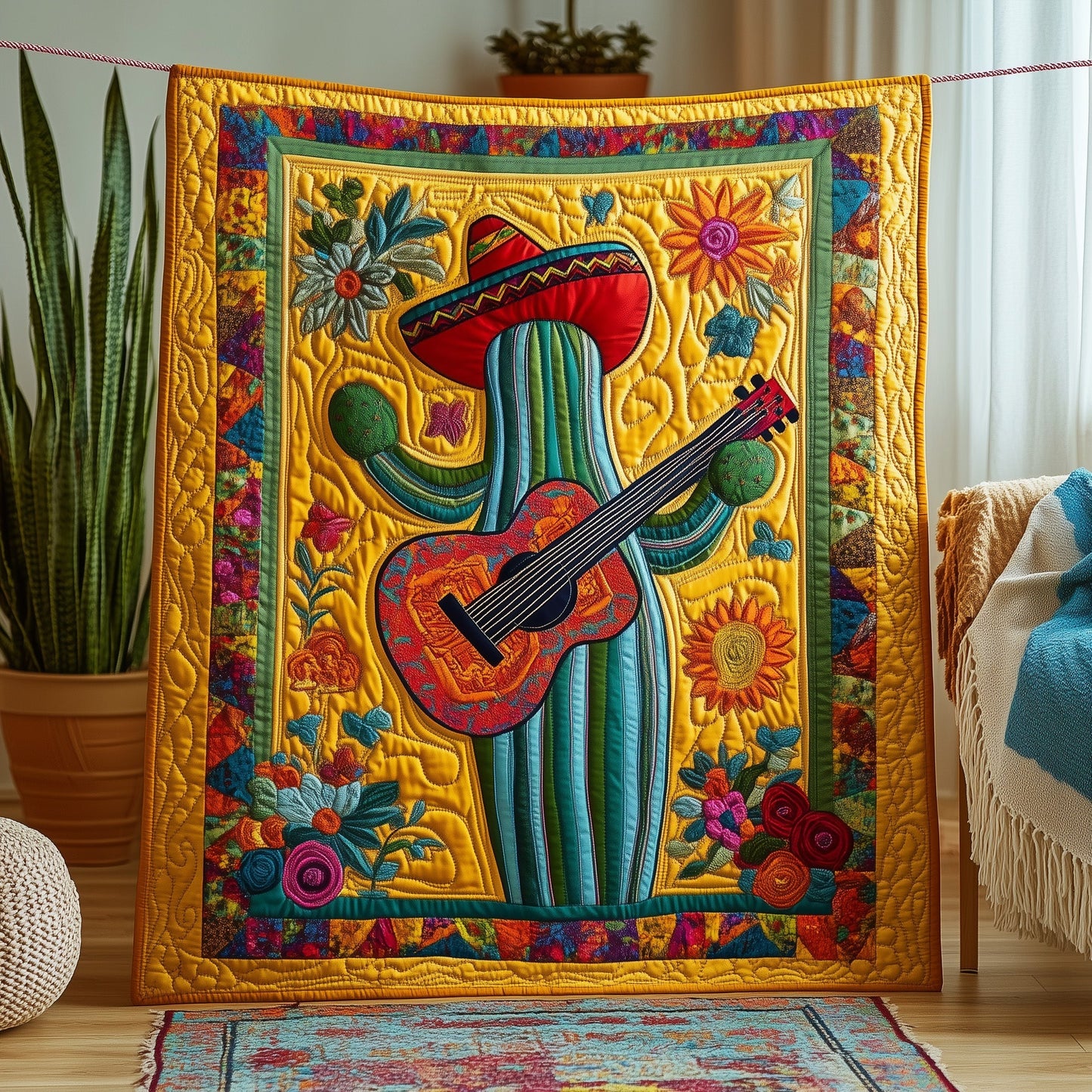 Cinco De Mayo Quilted Blanket GFTOTP5835