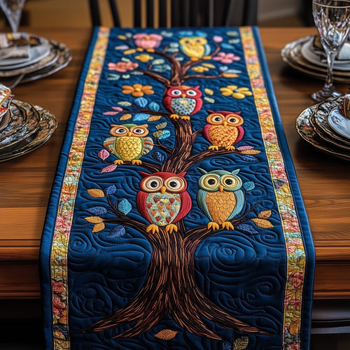 Guardian of the Forest Quilted Table Runner GFTOTP5855