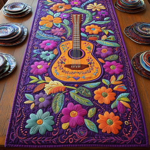 Mexican Garden Charm Quilted Table Runner GFTOTP5893