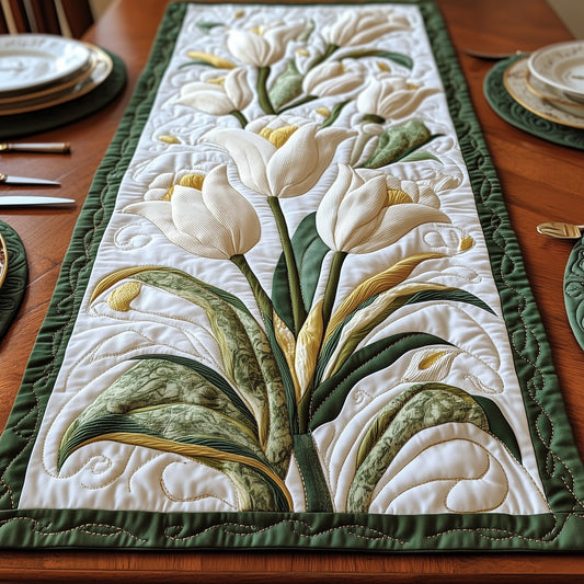 Spring Bloom Tulip Quilted Table Runner GFTOTP5958
