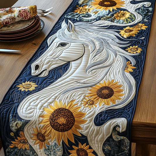 Rustic Stallion Charm Quilted Table Runner GFTOTP5966