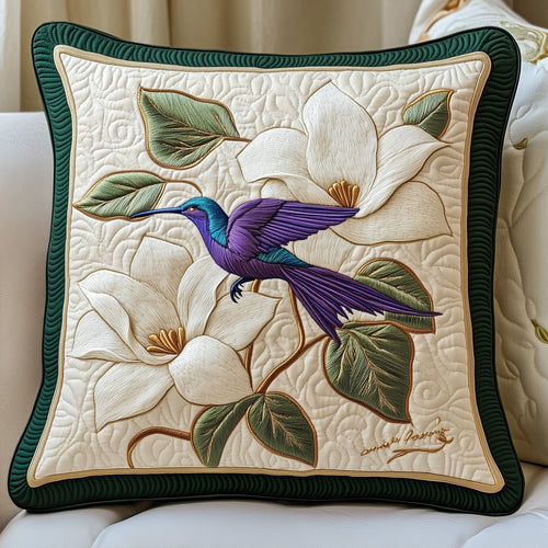 Elegant Magnolia Quilted Pillow Case GFTOTP5994
