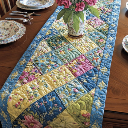 Blossom Patchwork Charm Quilted Table Runner GFTOTP5998