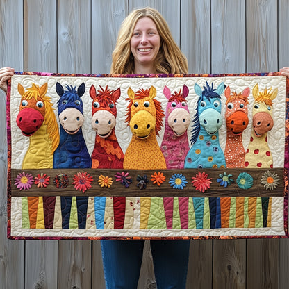 Silly Horse Quilted Table Runner GFTOTP6040