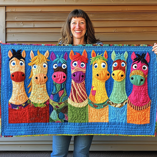 Silly Horse Quilted Table Runner GFTOTP6062