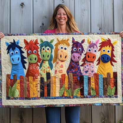 Silly Horse Quilted Table Runner GFTOTP6063