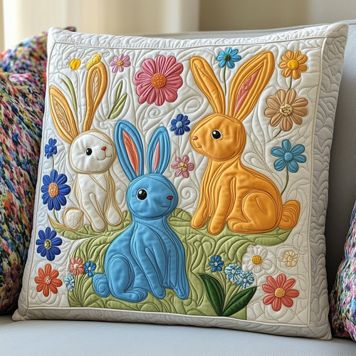 Easter Bunny Quilted Pillow Case GFTOTP6087