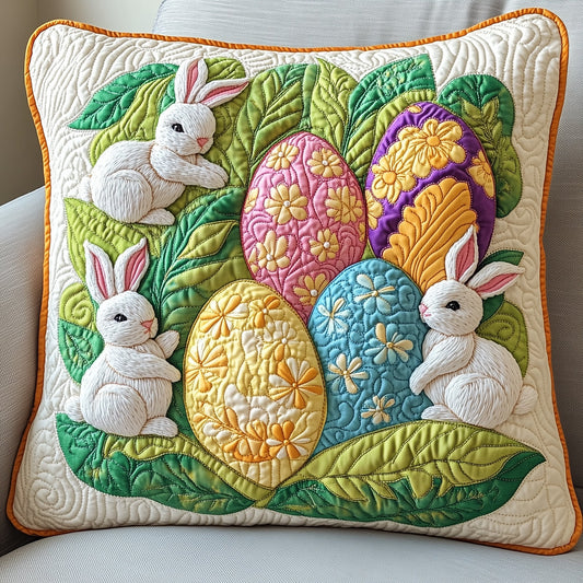 Easter Bunnies Quilted Pillow Case GFTOTP6089
