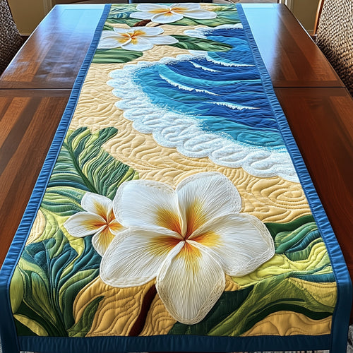Plumeria Island Quilted Table Runner GFTOTP6185