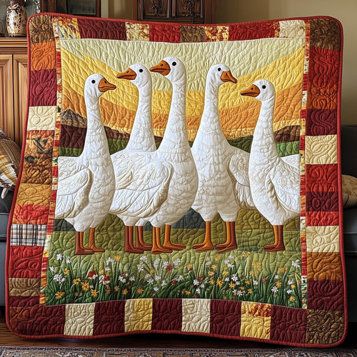 Goose Meadow Quilted Blanket GFTOTP6237
