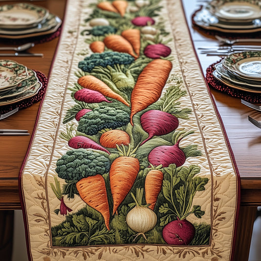 Veggie Patch Quilted Table Runner GFTOTP6258