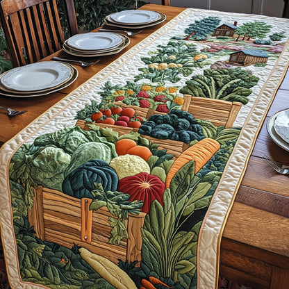 Veggie Haven Quilted Table Runner GFTOTP6262