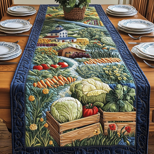 Veggie Haven Quilted Table Runner GFTOTP6263