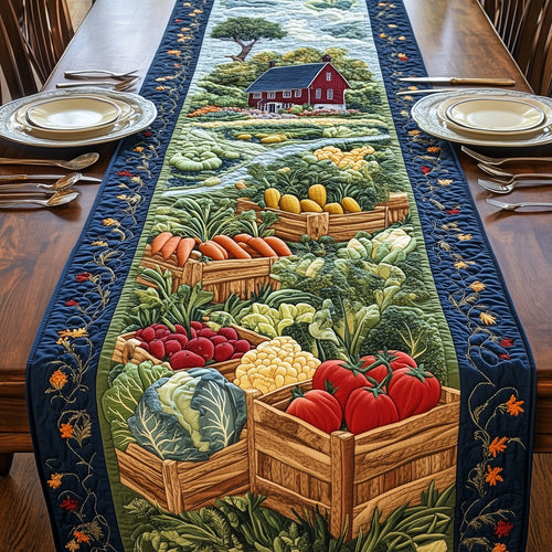 Veggie Haven Quilted Table Runner GFTOTP6264